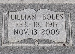 Lillian Louise <I>Boles</I> Pickler 