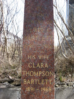 Clara <I>Thompson</I> Bartlett 