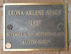 Leona Arlene “Lee” Neale 