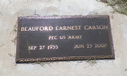 Beauford Ernest Carson 