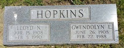 Gwendolyn <I>Johnson</I> Hopkins 