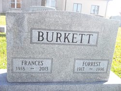 Frances Louise <I>Ullery</I> Burkett 