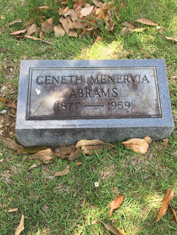Ceneth Menervia <I>Falls</I> Abrams 