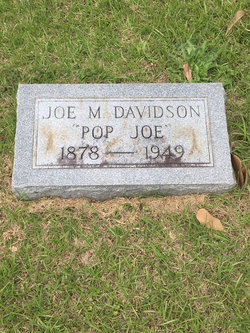 Joseph Mortimer “Joe” Davidson 