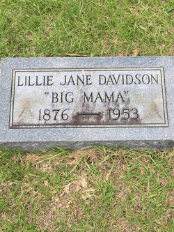 Lillie Jane <I>Beckham</I> Davidson 