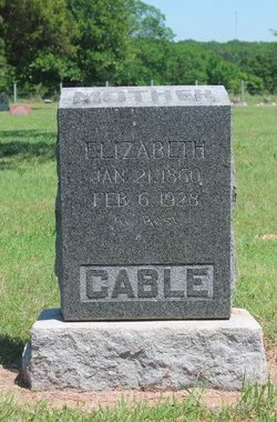 Elizabeth <I>Williams</I> Cable 