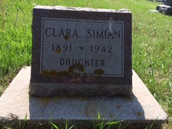 Clara Edith <I>Raber</I> Simian 