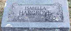Isabella Martha J <I>Beavers</I> Hargrove 