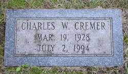 Charles W Cremer 