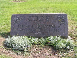 Leelah May Ruth <I>Eberhart</I> Cook 
