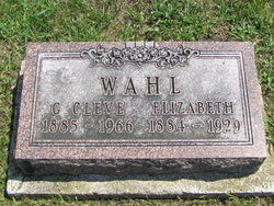 Grover Cleveland “Cleve” Wahl 