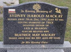 PVT Sydney Harold MacKay 