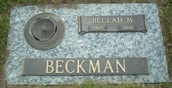 Beulah Mae <I>Harvell</I> Beckman 