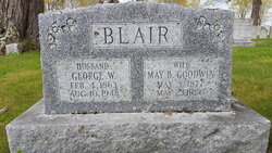 May B <I>Goodwin</I> Blair 