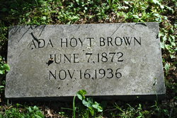 Ada <I>Hoyt</I> Brown 