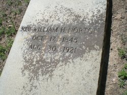 Rev William Harrison Norton 