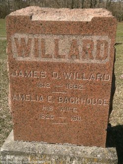 Amelia Eaton <I>Backhouse</I> Willard 