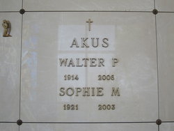 Walter P. Akus 