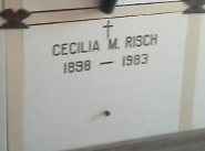 Cecelia Magdelena <I>Ripperger</I> Risch 