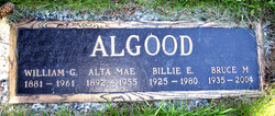 Alta Mae <I>Kelly</I> Algood 