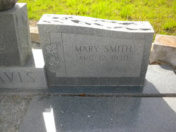 Mary <I>Smith</I> Davis 