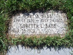 Loretta L. <I>Cram</I> Babb 