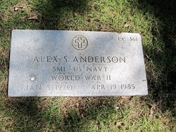 Alex S Anderson 