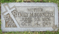 Émelie Mary “Emily” <I>Bordelon</I> Bonnette 