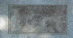 Coy Dexter “Pop” Booth 