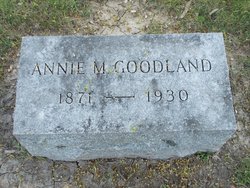 Anne M <I>Lewis</I> Goodland 