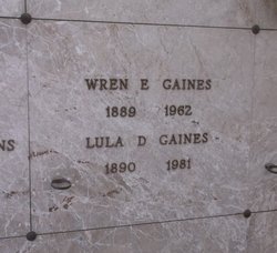 Wren Elton Gaines 