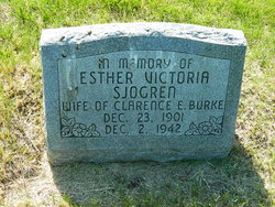 Esther Victoria <I>Sjogren</I> Burke 