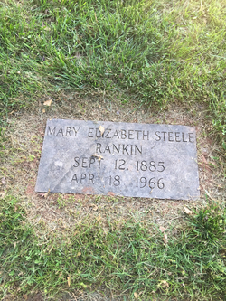 Mary Elizabeth <I>Steele</I> Rankin 