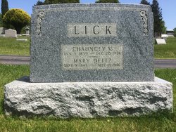 Mary <I>Deitz</I> Lick 