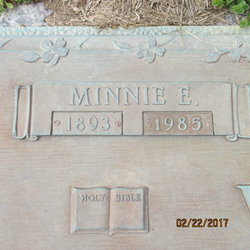 Minnie May <I>Eades</I> Wall 