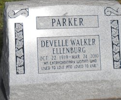 Evelyn Develle <I>Walker</I> Parker 