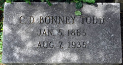 Caleb Dawley Bonney “C. D. Bonney” Todd 