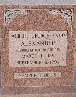 Albert George “Ladd” Alexander 