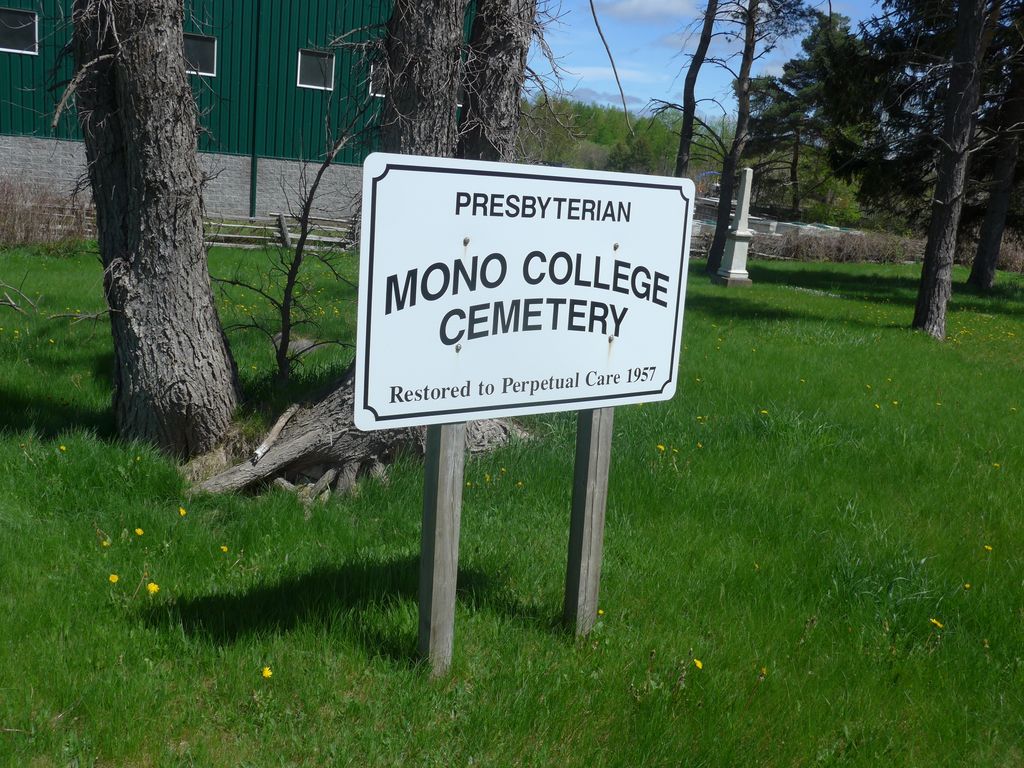 Mono College Presbyterian Cemetery