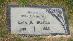 Lela Nellie Ann <I>McGinnis</I> Melton 