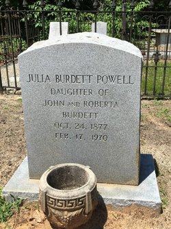 Julia <I>Burdett</I> Powell 