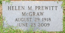 Helen Maenette <I>Prewitt</I> McGraw 