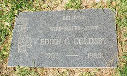 Edith Catherine <I>Morley</I> Goldsby 