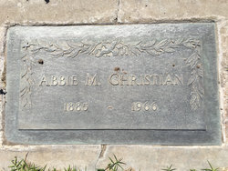 Abbie May Christian 