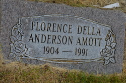 Florence Della <I>Anderson</I> Amott 