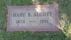 Mary B. <I>Younger</I> Alcott 