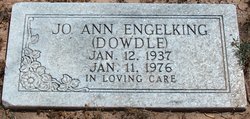 Jo Ann <I>Engelking</I> Dowdle 