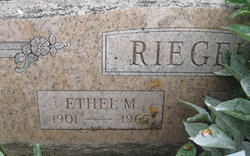 Ethel Mattie <I>Bryant</I> Riegel 