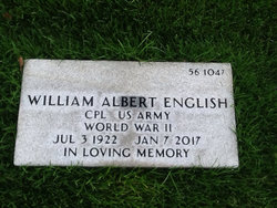 William Albert “Bill” English 