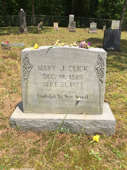 Mary Jane “Mamie” <I>Baker</I> Click 